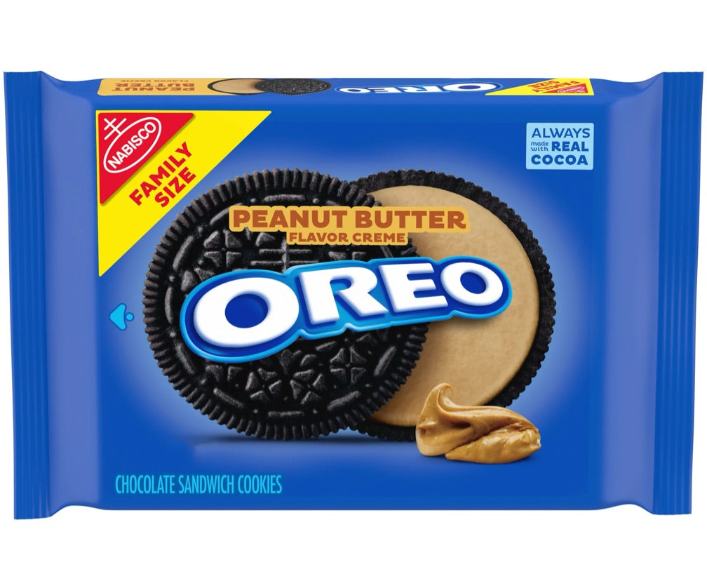 Oreo Mantequilla de Maní Familiar 480g