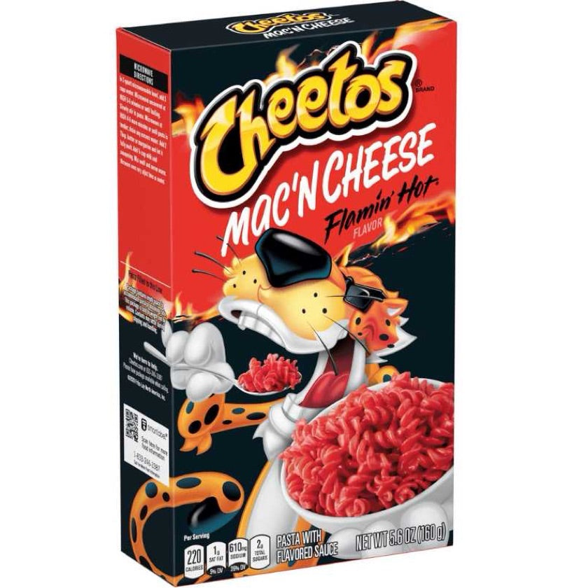 Pasta Cheetos Mac’n Cheese Flamin’ Hot Extra Picante 160g