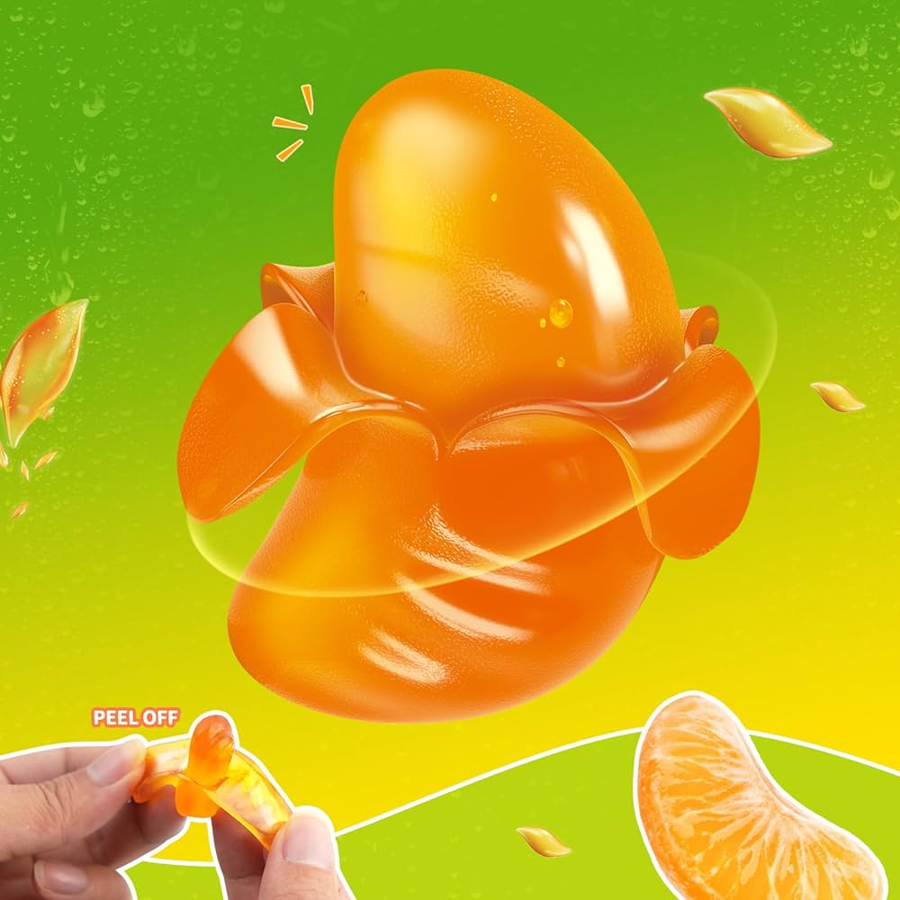 Gomitas de Naranja Pelables Amos Peelerz 62g