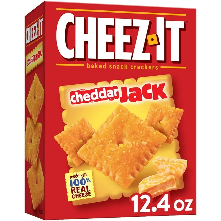 Snack Cheez-It Cheddar Jack Tamaño Grande 350g