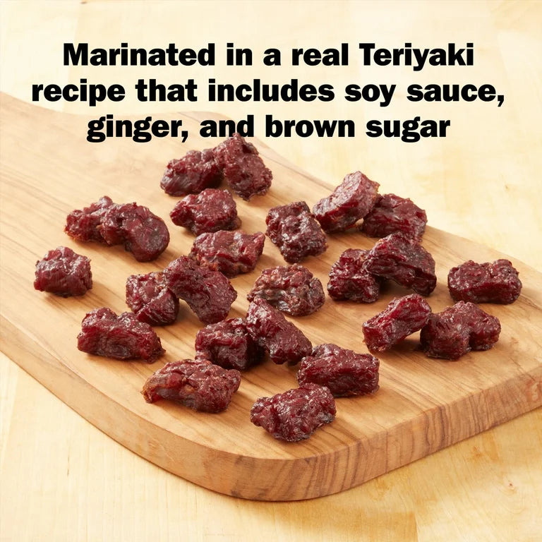 Jack Link’s Beef Tender Bites Teriyaki 11g Proteína Tamaño Grande 142g