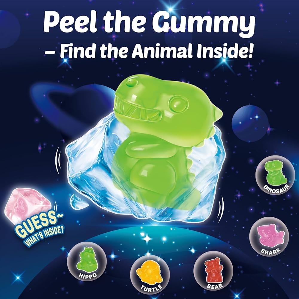 Gomitas Surtidas Mystery Cube Pelables Amos Peelerz Tamaño Individual