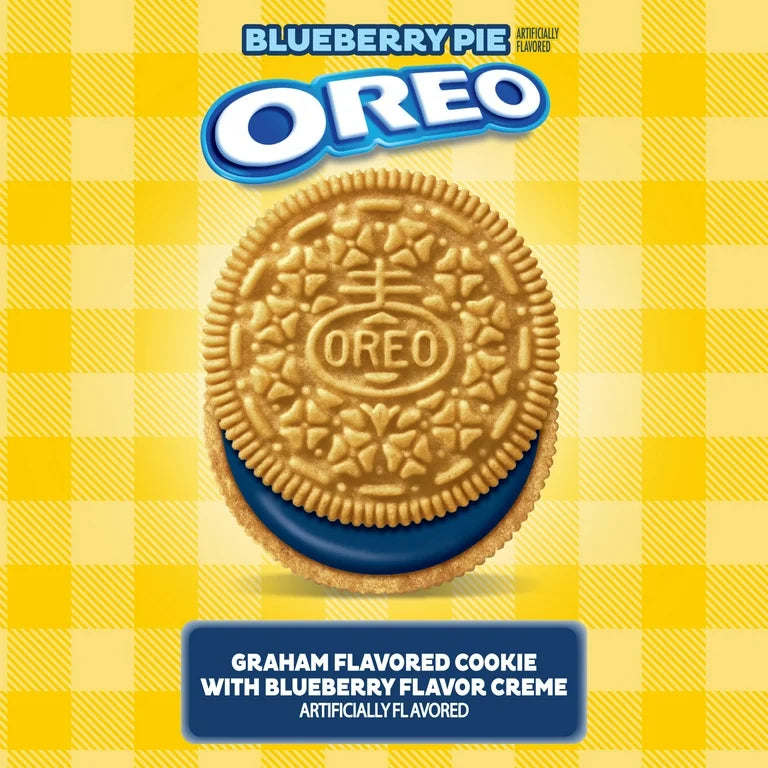 EDICIÓN LIMITADA: Oreo Blueberry Pie Tamaño Grande 303g