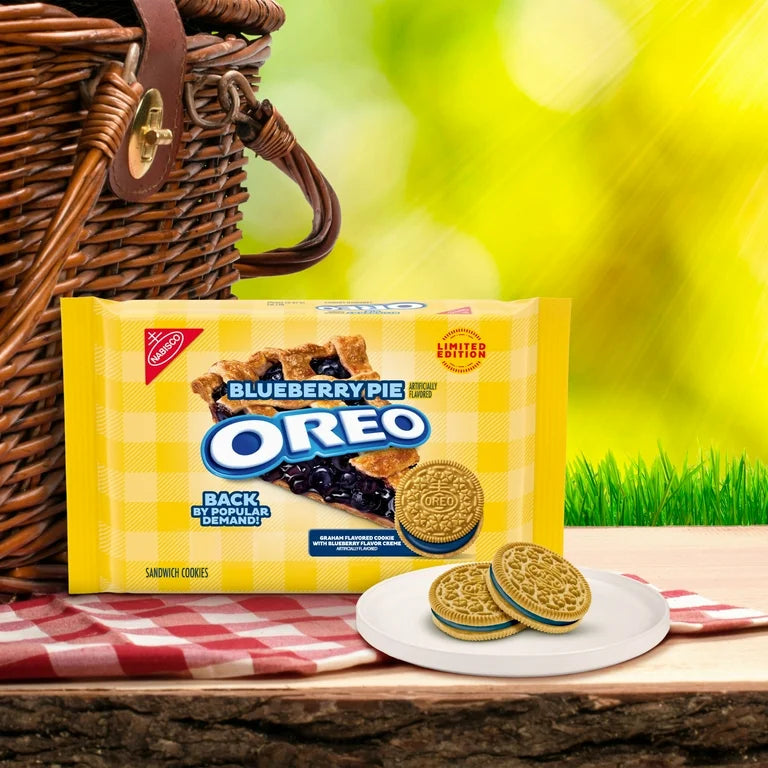 EDICIÓN LIMITADA: Oreo Blueberry Pie Tamaño Grande 303g