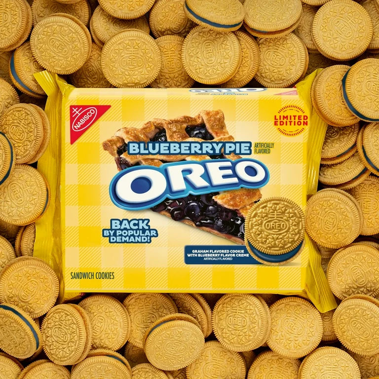 EDICIÓN LIMITADA: Oreo Blueberry Pie Tamaño Grande 303g