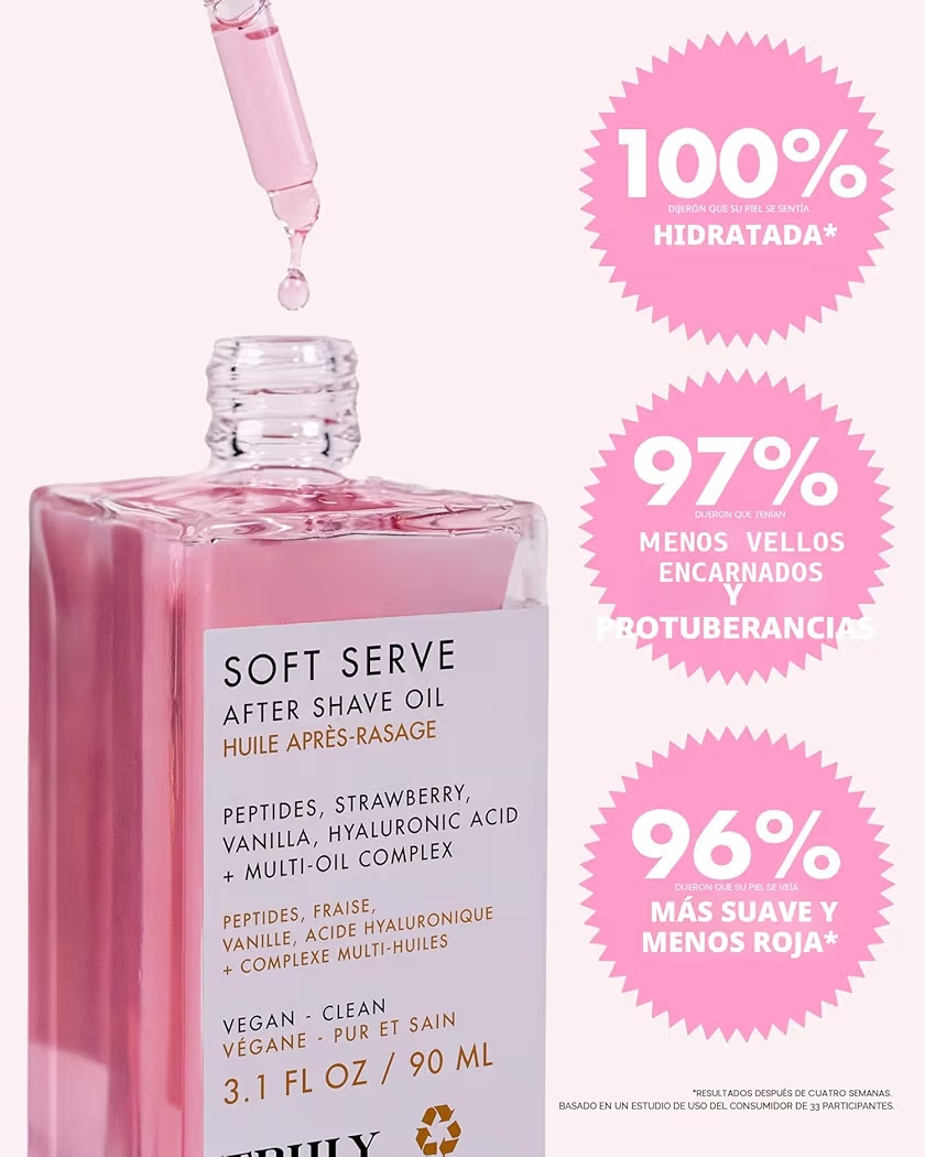 Aceite Curativo Truly Soft Serve After Shave Oil 90 mL