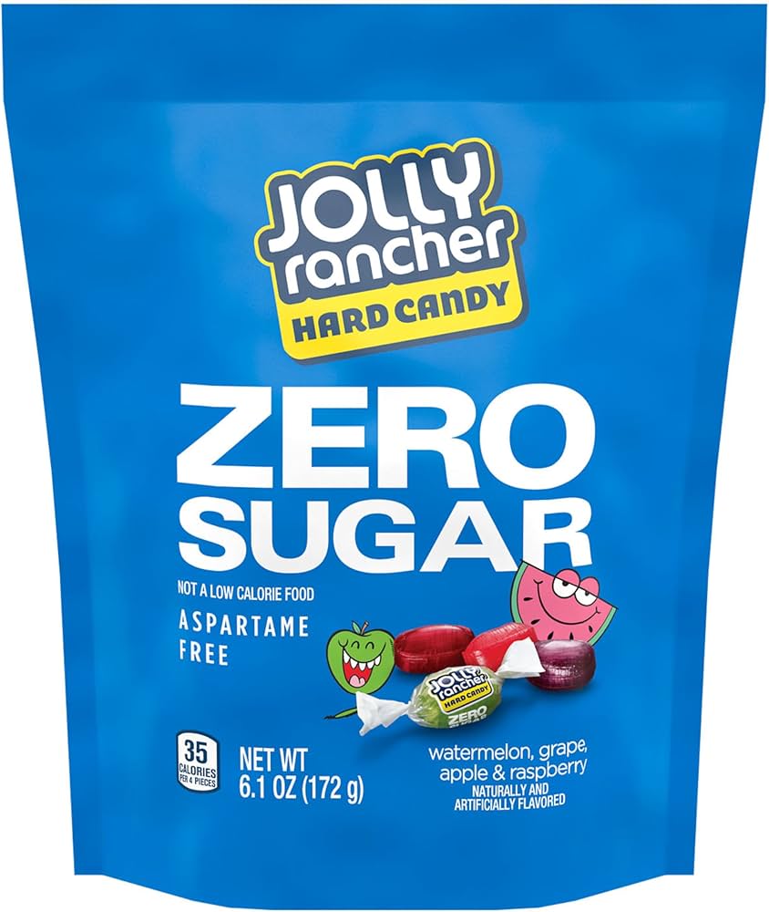 Jolly Rancher Hard Candy Sin Azucar Tamaño Grande 172g