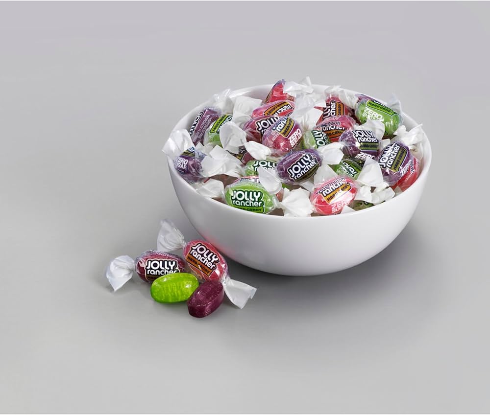 Jolly Rancher Hard Candy Sin Azucar Tamaño Grande 172g