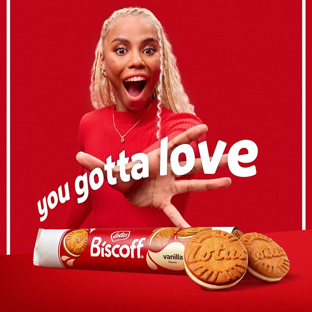 Lotus Galletas Sandwich Biscoff Rellenas Vainilla x15 Unidades - 149g