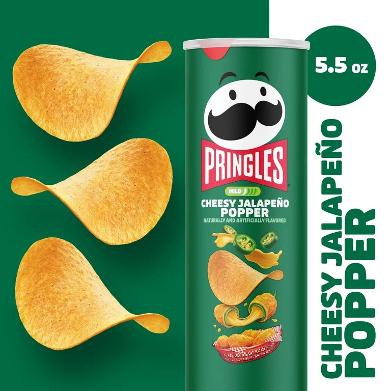 Pringles Cheesy Jalapeño Popper 155g