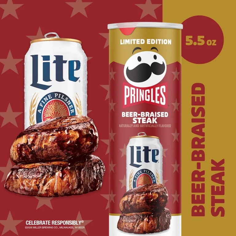 Pringles Beer-Braised Steak 155g