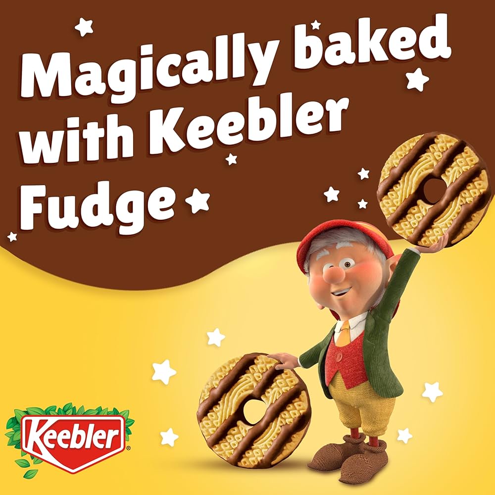 Galletas Keebler Fudge Stripes Tamaño Familiar 490g