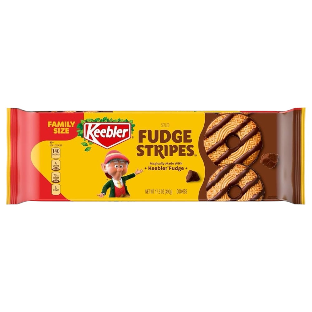 Galletas Keebler Fudge Stripes Tamaño Familiar 490g