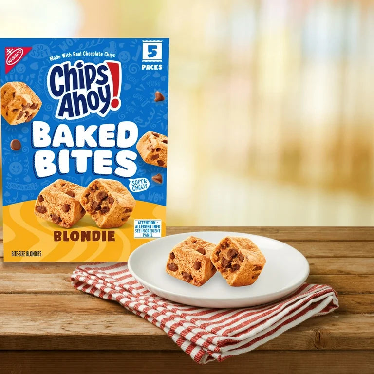 Chips Ahoy! Baked Bites Blondie x5 Paquetes - 210g