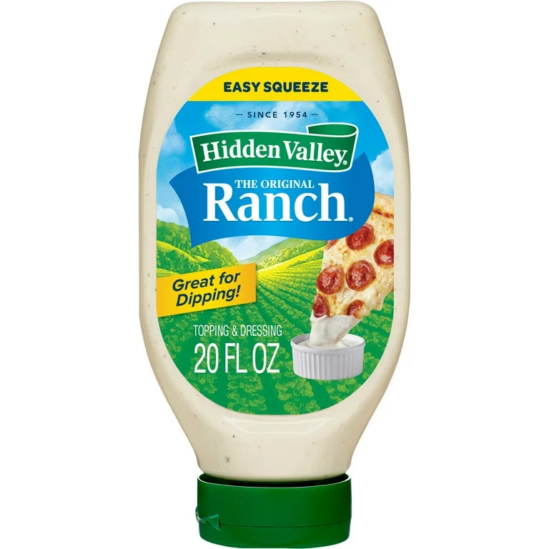 Salsa Ranch Hidden Valley Original Tamaño Grande 591 mL