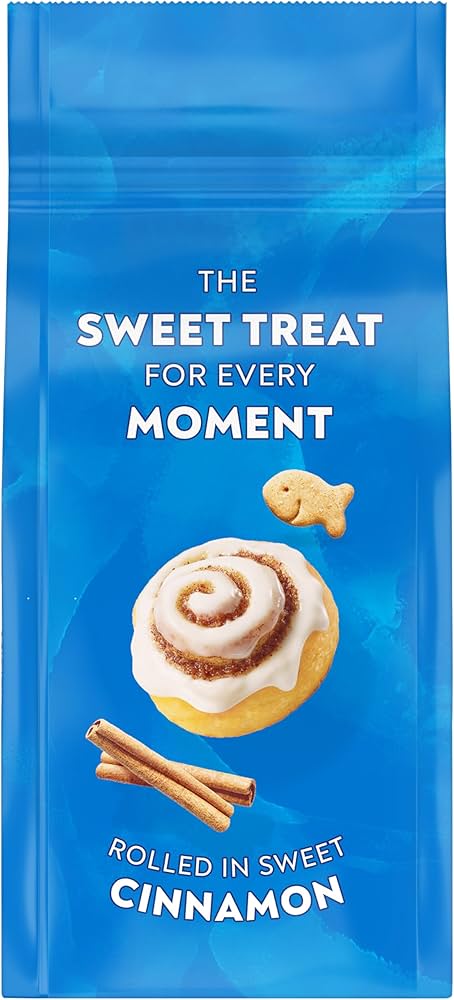 Goldfish Cinnamon Roll Tamaño Grande 187g