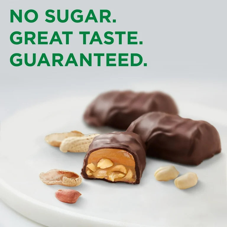 Caramelos Russell Stover Turrón, Maní y Caramelo Cubierto Chocolate 144g