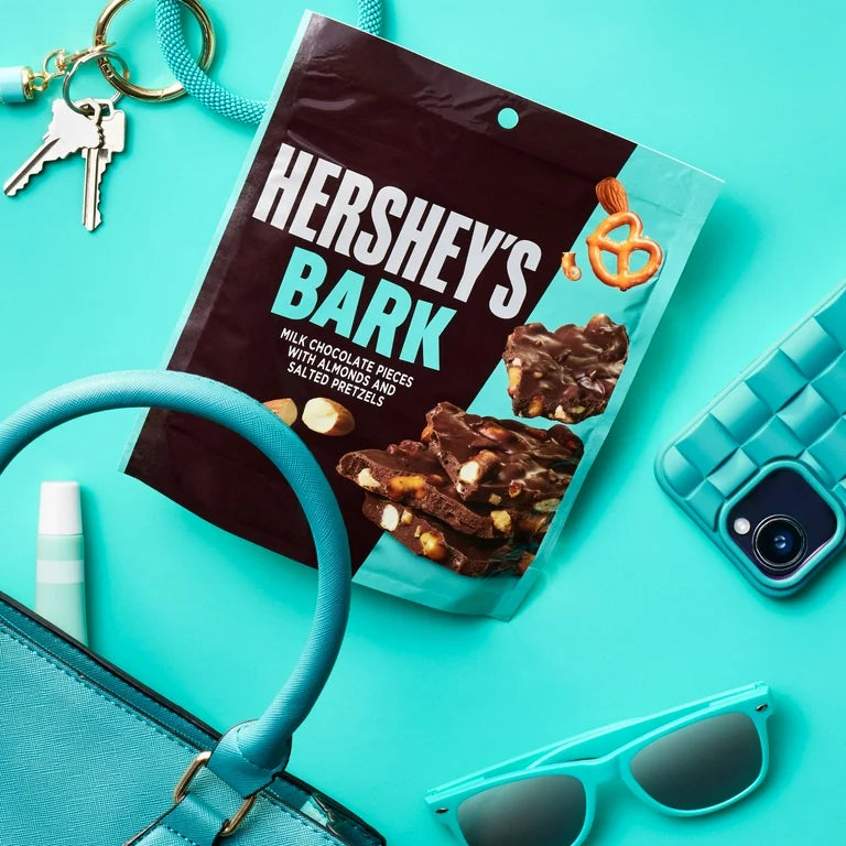 Chocolates Hershey’s Bark Almendras + Pretzels 170g