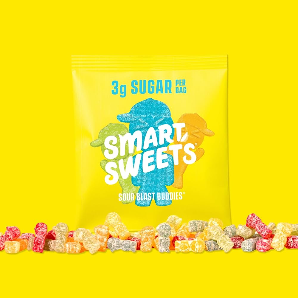Gomitas Ácidas Smart Sweets Bajo en Azúcares 50g