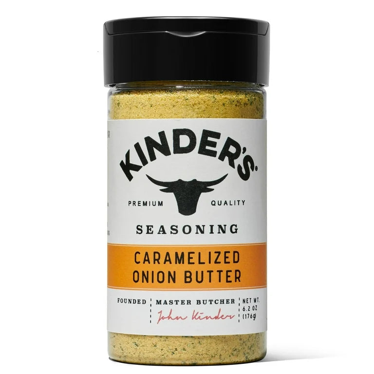 Condimento Kinder’s Caramelized Mantequilla de Cebolla Premium Quality Tamaño Grande 141g