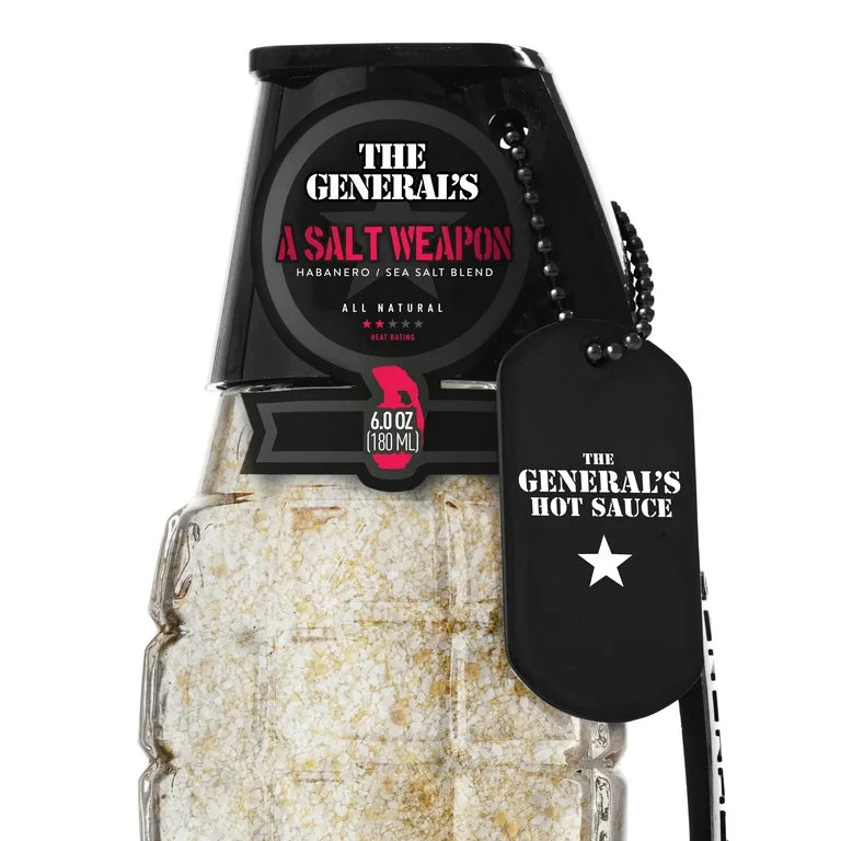 Condimento The General’s Hot Sauce A Salt Weapon Habanero Sal Marina 180 mL