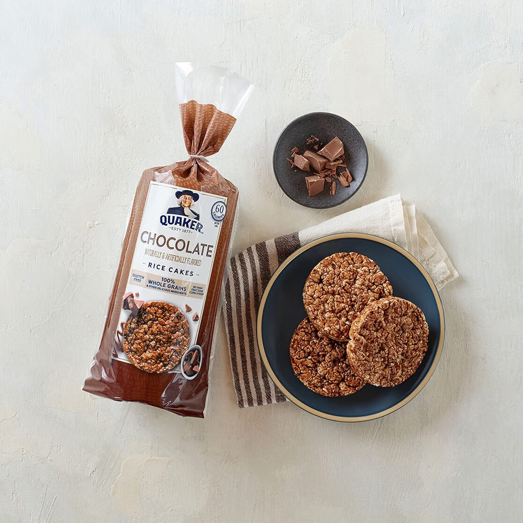 Pasteles de Arroz Quaker Rice Cakes Chocolate 205g