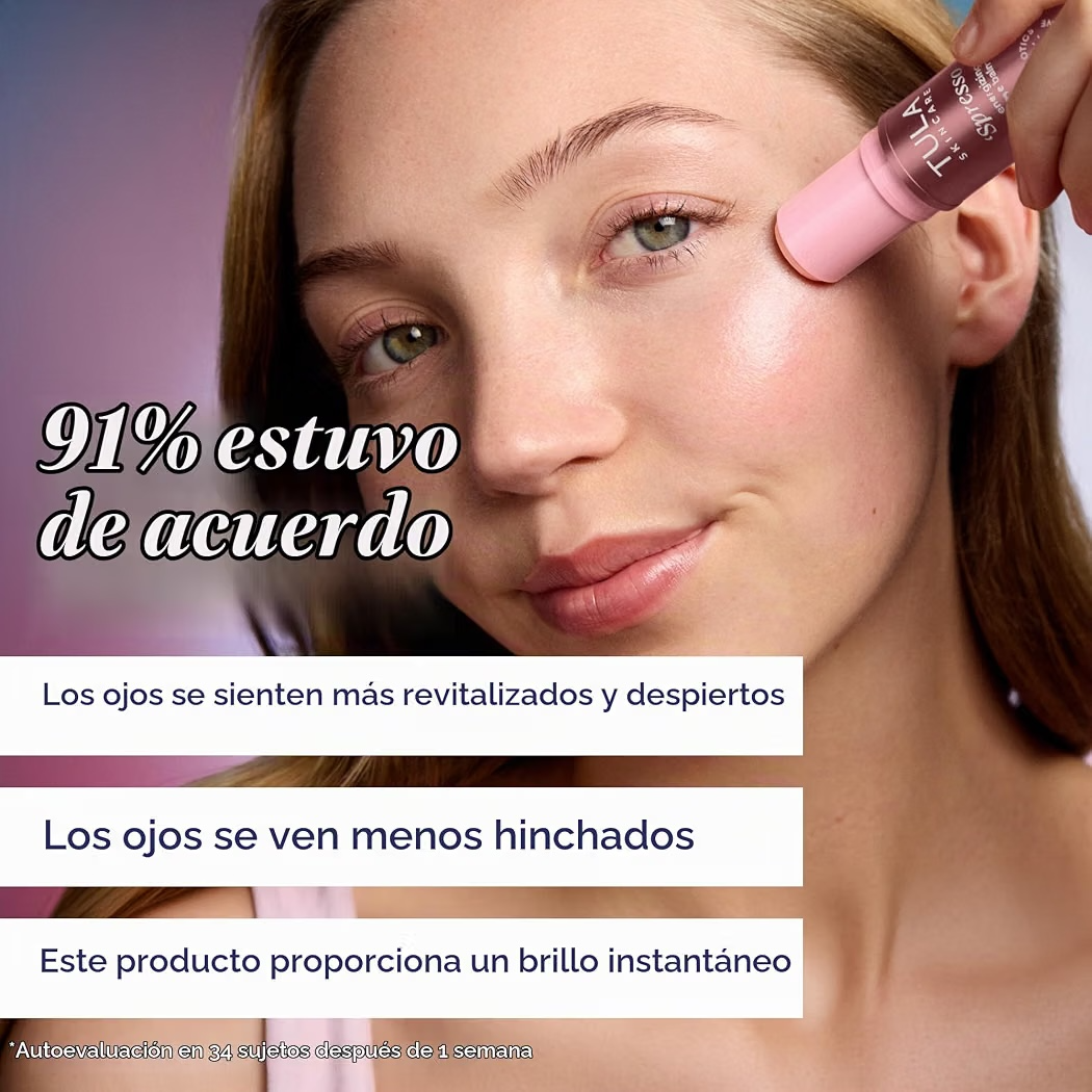 Bálsamo TULA Skin Care ‘Spresso Energizing Eye Balm Rosa 10g