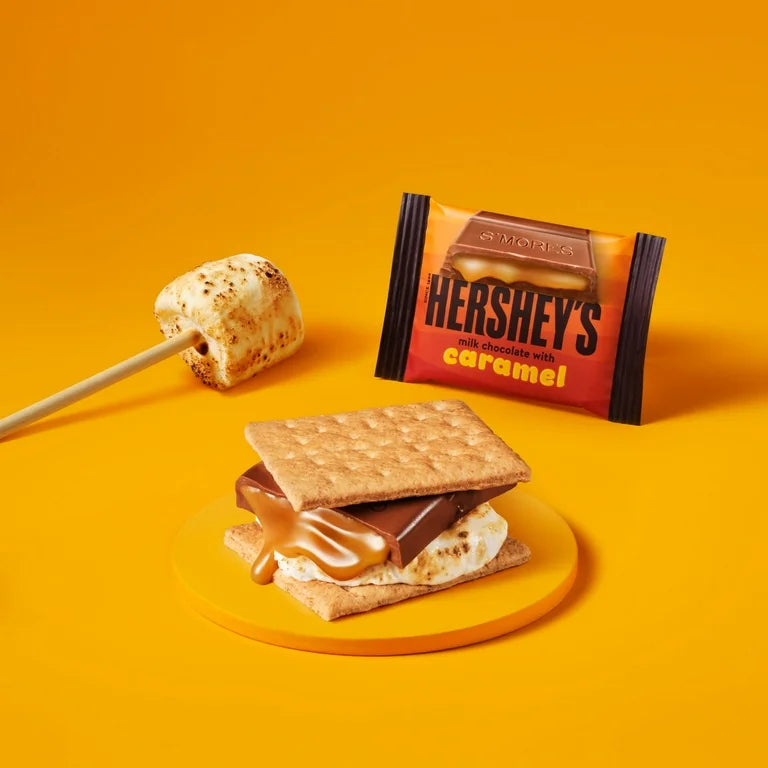 Chocolate Hershey’s Relleno Caramelo Tamaño Grande 238g - 6 Unidades
