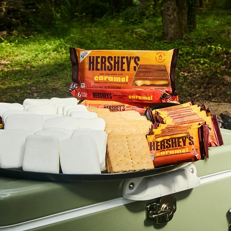 Chocolate Hershey’s Relleno Caramelo Tamaño Grande 238g - 6 Unidades