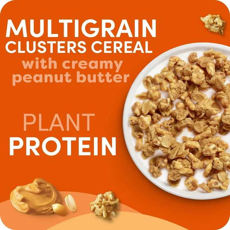 Cereal Kashi GO Peanut Butter Crunch 10g Proteína 10g Fibra - 479g