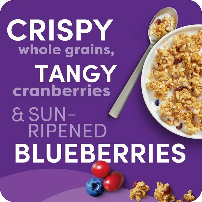 Cereal Kashi GO Mixed Berry Crunch 10g Proteína 10g Fibra - 501g