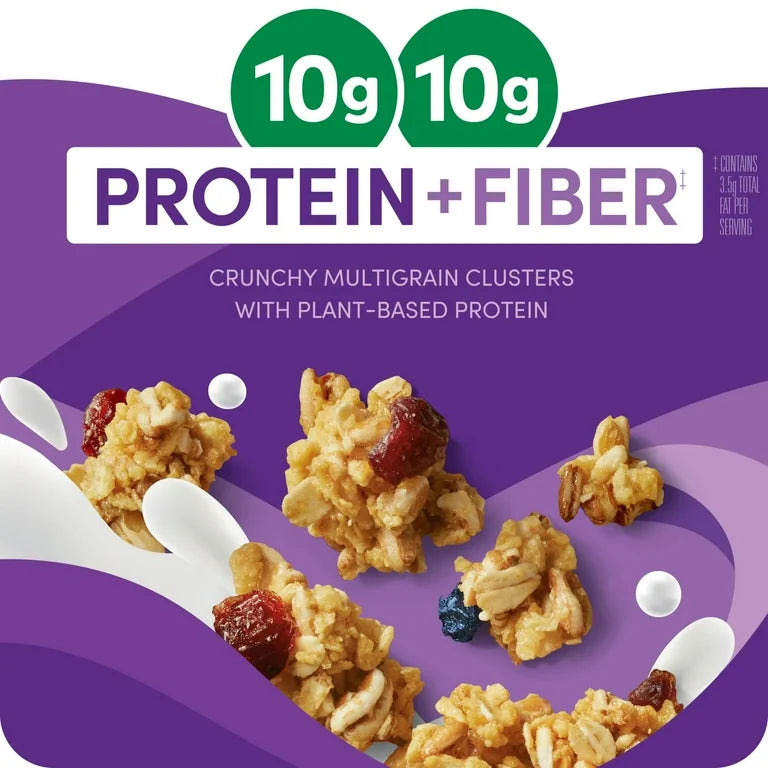 Cereal Kashi GO Mixed Berry Crunch 10g Proteína 10g Fibra - 501g