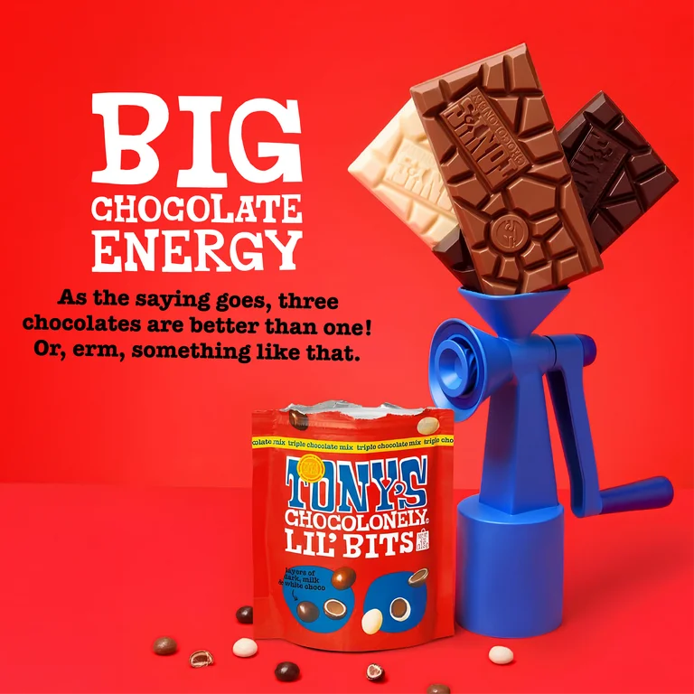 Chocolates Tony’s Chocolonely Lil’ Bits Triple Chocolate Mix 113g