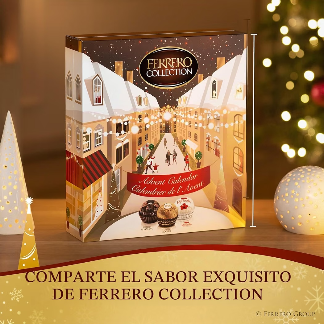 NAVIDAD: Calendario de Adviento Chocolates Ferrero Collection 24 Days