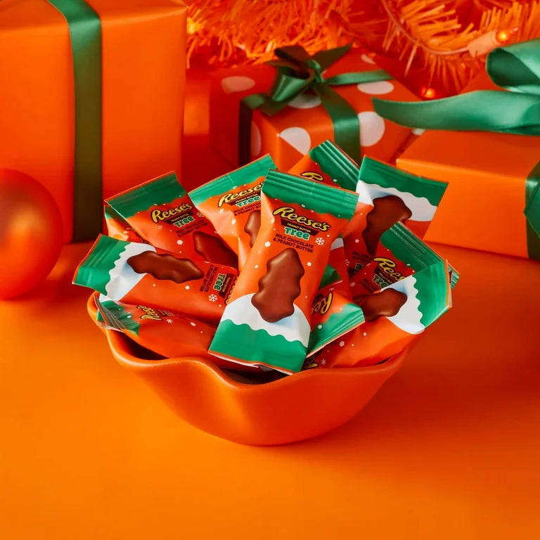 NAVIDAD: Chocolates Reese’s Peanut Butter Trees Tamaño Grande 272g