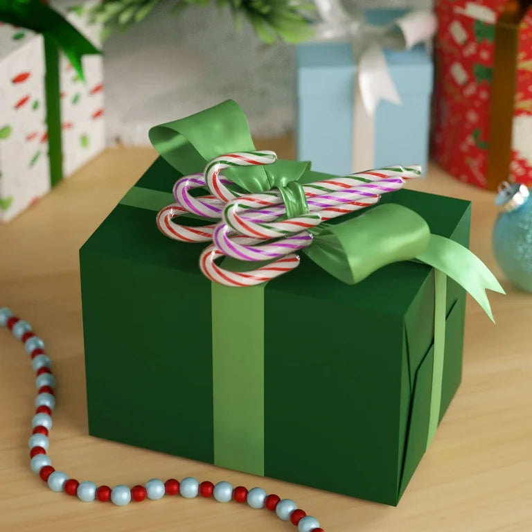 NAVIDAD: Bastones Navideños Jolly Rancher Smoothie x12 Unidades - 150g