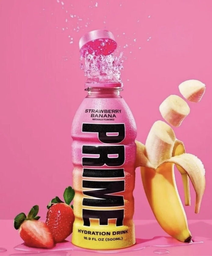 Prime Hidratante Fresa Banana 500 mL