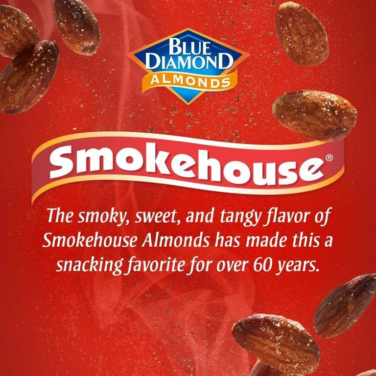 Almendras Blue Diamond Smokehouse Tamaño Grande 397g
