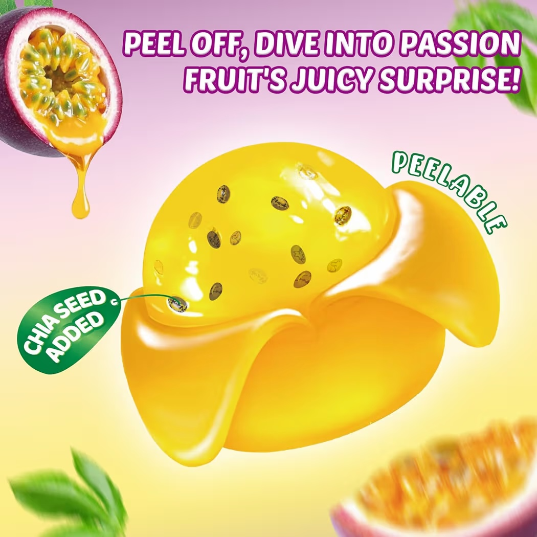 Gomitas de Maracuyá Pelables Amos Peelerz 85g