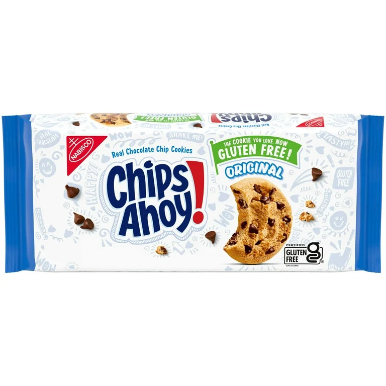 Galletas Chips Ahoy! Original Libre de Gluten Tamaño Grande 263g