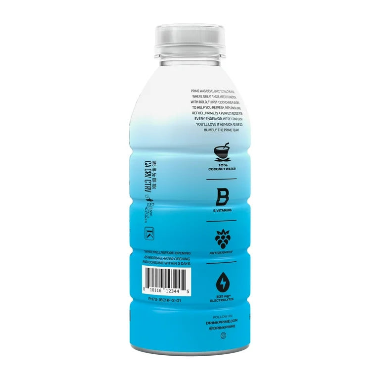 Prime Hidratante Berry Freeze 500 mL