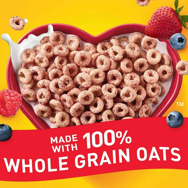 Cereal Proteico Gluten Free Cheerios Very Berry Tamaño Familiar 527g