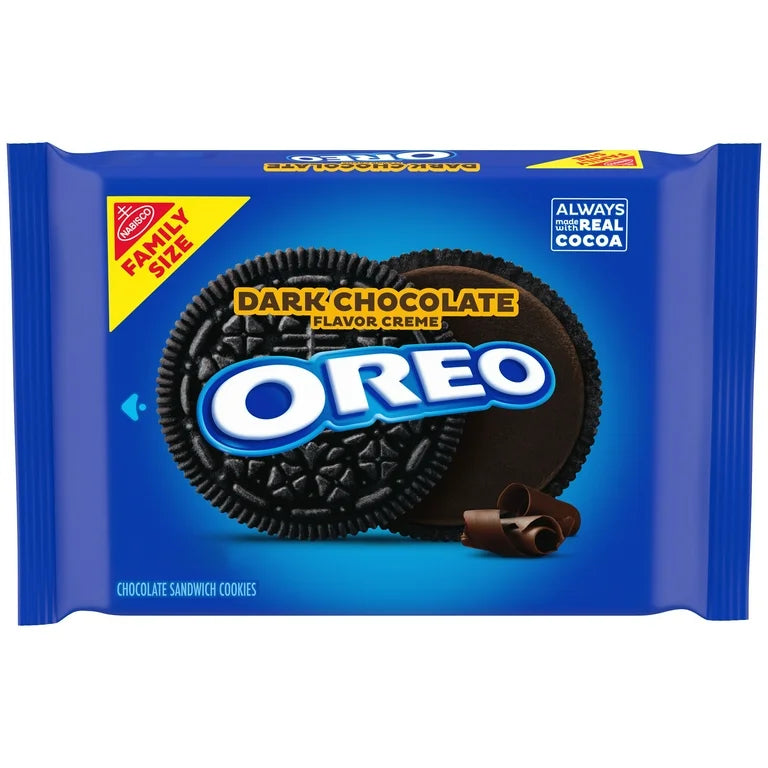 Oreo Dark Chocolate Tamaño Familiar 482g