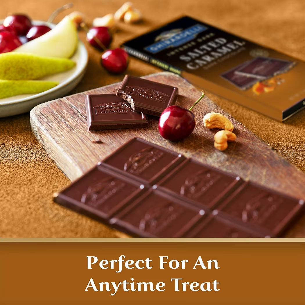 Chocolate Ghirardelli Intense Dark Caramelo Salado 100g