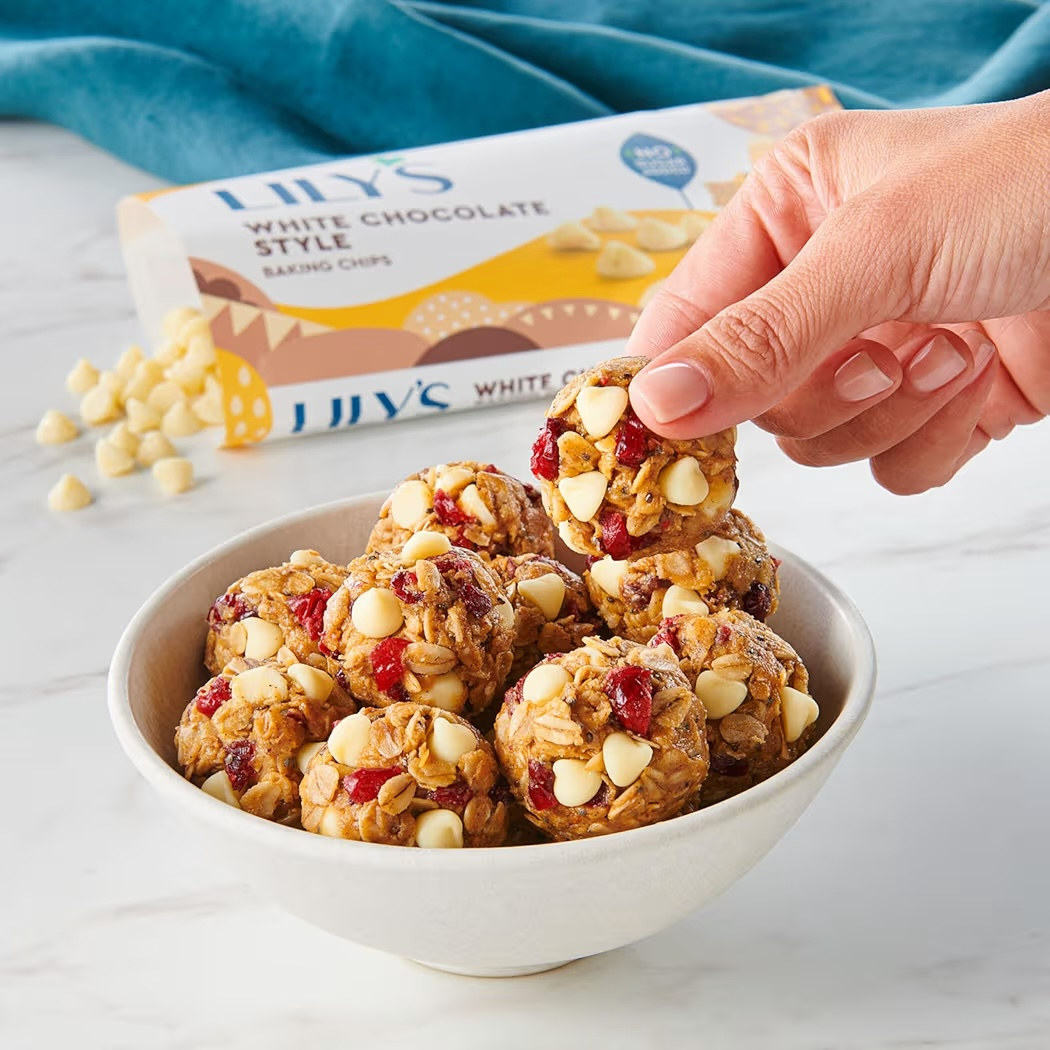 Chispas de Chocolate Lily’s White Chocolate Style No Sugar Added 255g