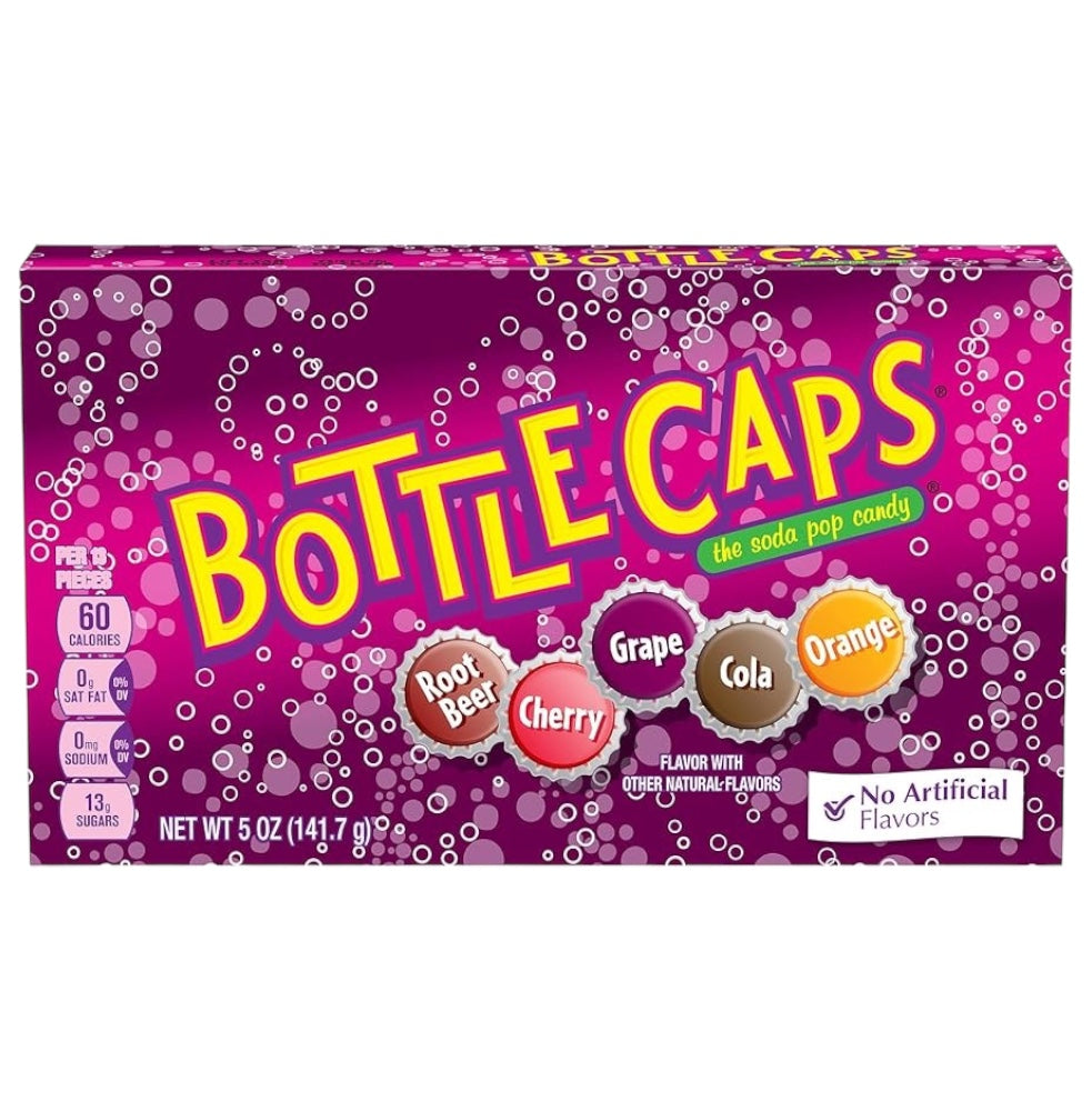Caramelos Duros Gaseosos Bottlecaps 141g