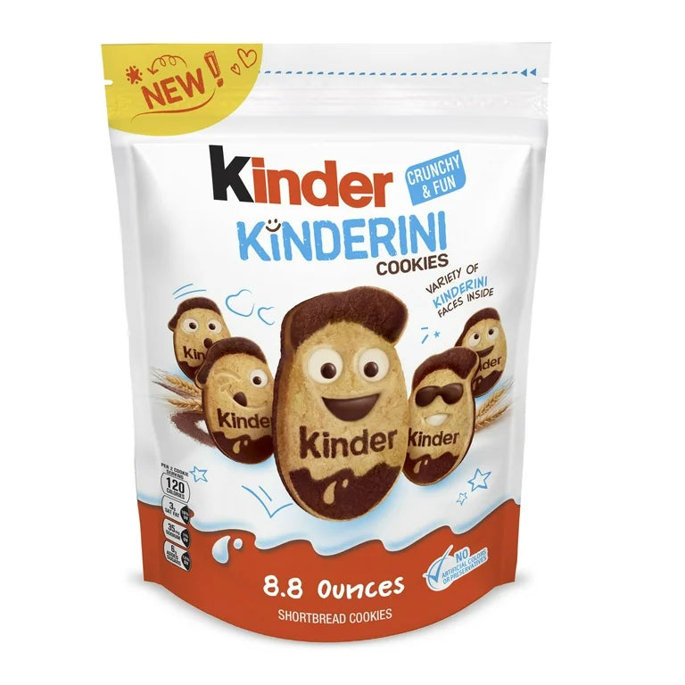 Galletas de Mantequilla y Chocolate Kinder Kinderini Tamaño Grande 250g