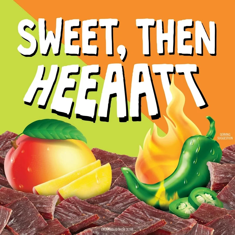 Jack Link’s Beef Jerky DUOS Mango-Jalapeño 9g Proteína 81g