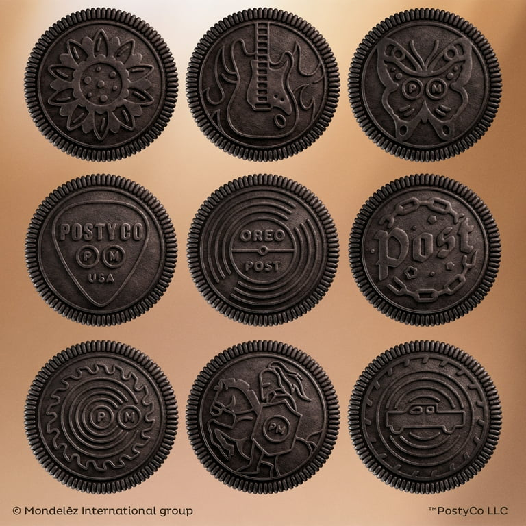 EDICIÓN LIMITADA: Oreo x Post Malone Caramelo Salado Tamaño Grande 303g