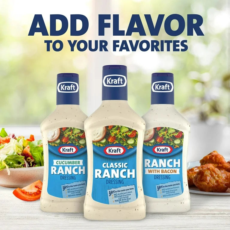 Salsa Kraft Classic Ranch 473 mL